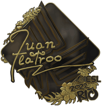 Sticker | juanflatroo (kulta) | Rio 2022