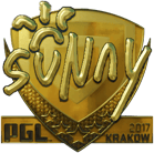 Sticker | suNny (Gold) | Krakow 2017 Sticker | suNny (Gold) | Krakow 2017 image