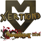 Sticker | xertioN (Gold) | Shanghai 2024 image