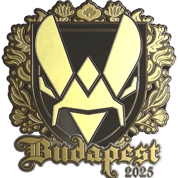 Aufkleber | Vitality (Gold) | Budapest 2025