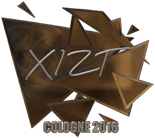 Sticker | Xizt (Foil) | Cologne 2016 image
