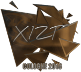 Sticker | Xizt (Foil) | Cologne 2016