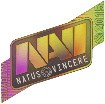 Adesivo | Natus Vincere (Holográfico) | Katowice 2015