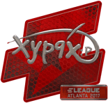 Sticker | Xyp9x (Foil) | Atlanta 2017