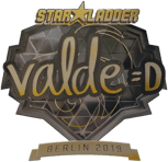Sticker | v4lde (Gold) | Berlin 2019