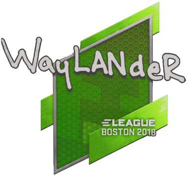 Sticker | wayLander | Boston 2018