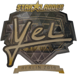 Sticker | yel (Gold) | Berlin 2019