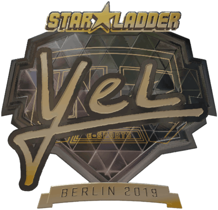 Sticker | yel (Oro) | Berlino 2019