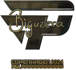 Sticker | biguzera (Gold) | Copenhagen 2024 image