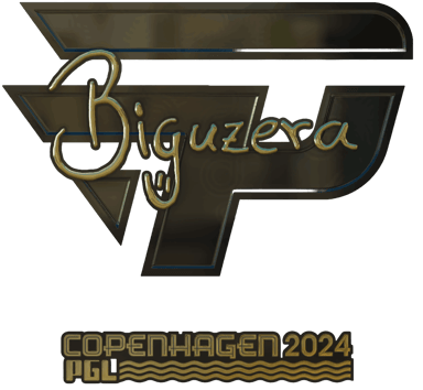 Sticker | biguzera (or) | Copenhague 2024