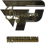Sticker | biguzera (Gold) | Copenhagen 2024