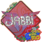 Sticker | jabbi (Glitter) | Rio 2022 image