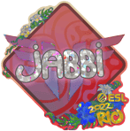 Sticker | jabbi (Glitter) | Rio 2022