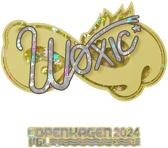 Sticker | woxic (Glitter) | Copenhagen 2024