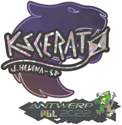 Sticker | KSCERATO(반짝이) | 안트베르펜 2022