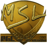 Sticker | MSL (Gold) | Krakow 2017