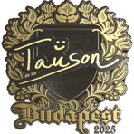 Sticker | Tauson (Gold) | Budapest 2025