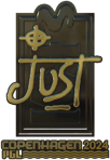 Sticker | JUST (Gold) | Copenhagen 2024