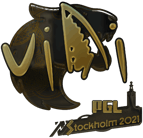 Sticker | VINI (Gold) | Stockholm 2021 image