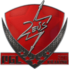 Sticker | Zeus (Foil) | Krakow 2017 image