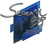 Sticker | ScreaM (Foil) | Boston 2018