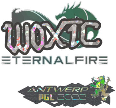 Sticker | woxic (ระยิบระยับ) | Antwerp 2022