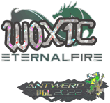 Sticker | woxic (Glitter) | Antwerp 2022