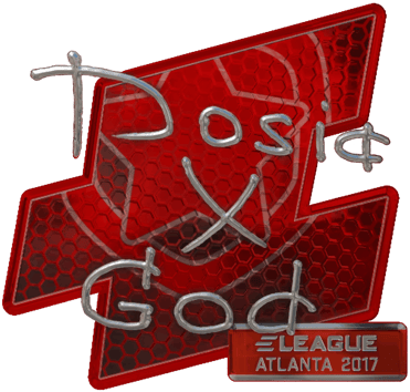 Sticker | Dosia (Foil) | Atlanta 2017