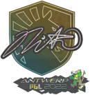 Sticker | nitr0 (Glitter) | Antwerp 2022 image