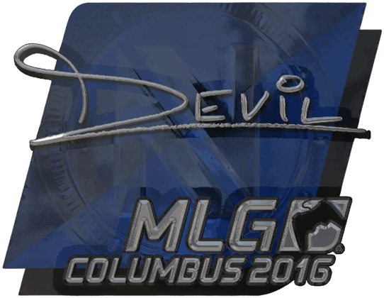 Sticker | DEVIL(閃亮)| MLG Columbus 2016