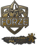 Sticker | forZe eSports (Gold) | Antwerp 2022
