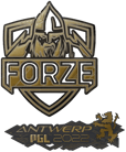 Sticker | forZe eSports (Gold) | Antwerp 2022 Sticker | forZe eSports (Gold) | Antwerp 2022 image