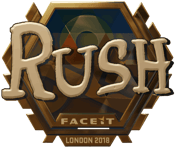 Sticker | RUSH (Gold) | London 2018
