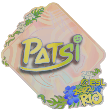 Sticker | Patsi (Olografico) | Rio 2022