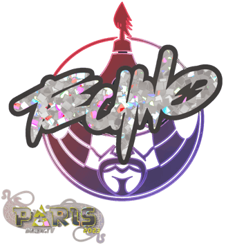 Sticker | Techno4K (Glitter) | Paris 2023