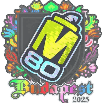 Çıkartma | M80 (Holo) | Budapeşte 2025