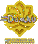 Sticker | dumau (Glitter) | Copenhagen 2024