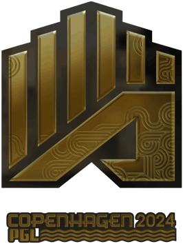 Sticker | AMKAL ESPORTS (Gold) | Copenhaga 2024