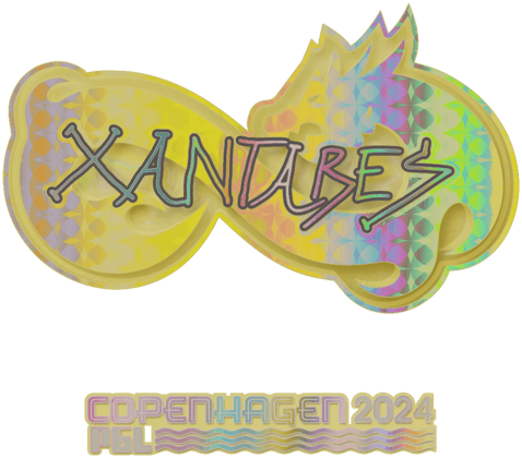 Sticker | XANTARES (Holo) | Copenhaga 2024
