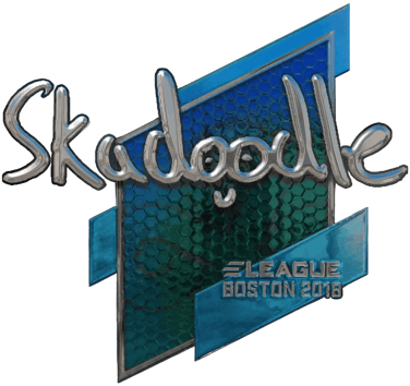 Sticker | Skadoodle (Glanz) | Boston 2018