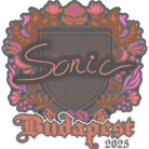 Sticker | Sonic | Budapest 2025 image