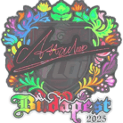 Sticker | Attacker (Holo) | Budapest 2025 Sticker | Attacker (Holo) | Budapest 2025 image