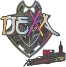 Sticker | nexa (Holo) | Stockholm 2021 image