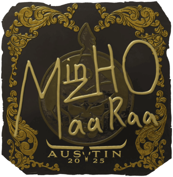 Sticker | mzinho (dorada) | Austin 2025