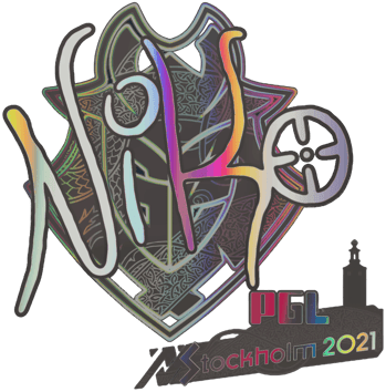 Sticker | NiKo (Olografico) | Stoccolma 2021