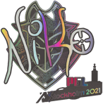 Sticker | NiKo (Holo) | Stockholm 2021