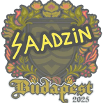 Sticker | saadzin | Budapest 2025