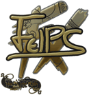 Sticker | felps (Gold) | Paris 2023 image