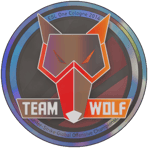 Sticker | MTS GameGod Wolf (Holo) | Cologne 2014