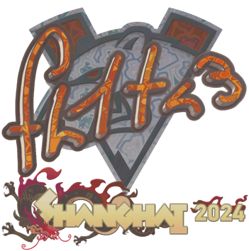 Sticker | FL1T (holograficzna) | Szanghaj 2024